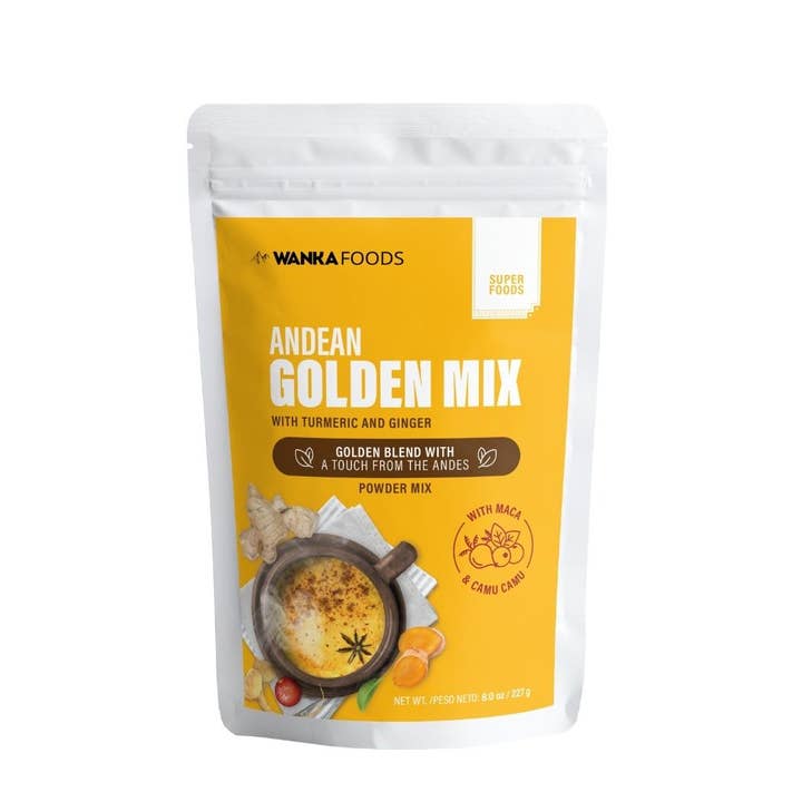 Golden Milk Powder Blend for wholesale by Wanka Foods
