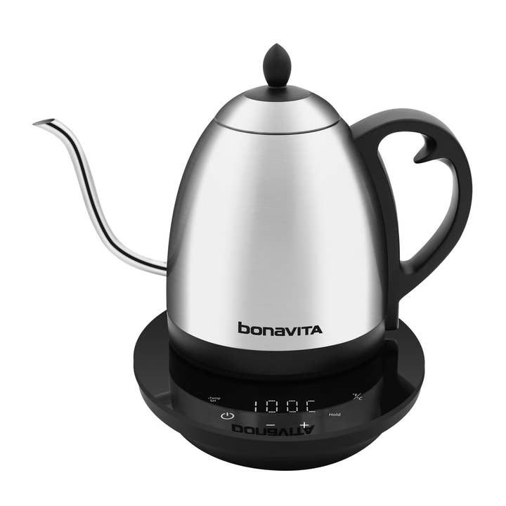 Bonavita Cosmopolitan 1.0L Gooseneck Precision Temperature Electric Kettle for wholesale by Bonavita