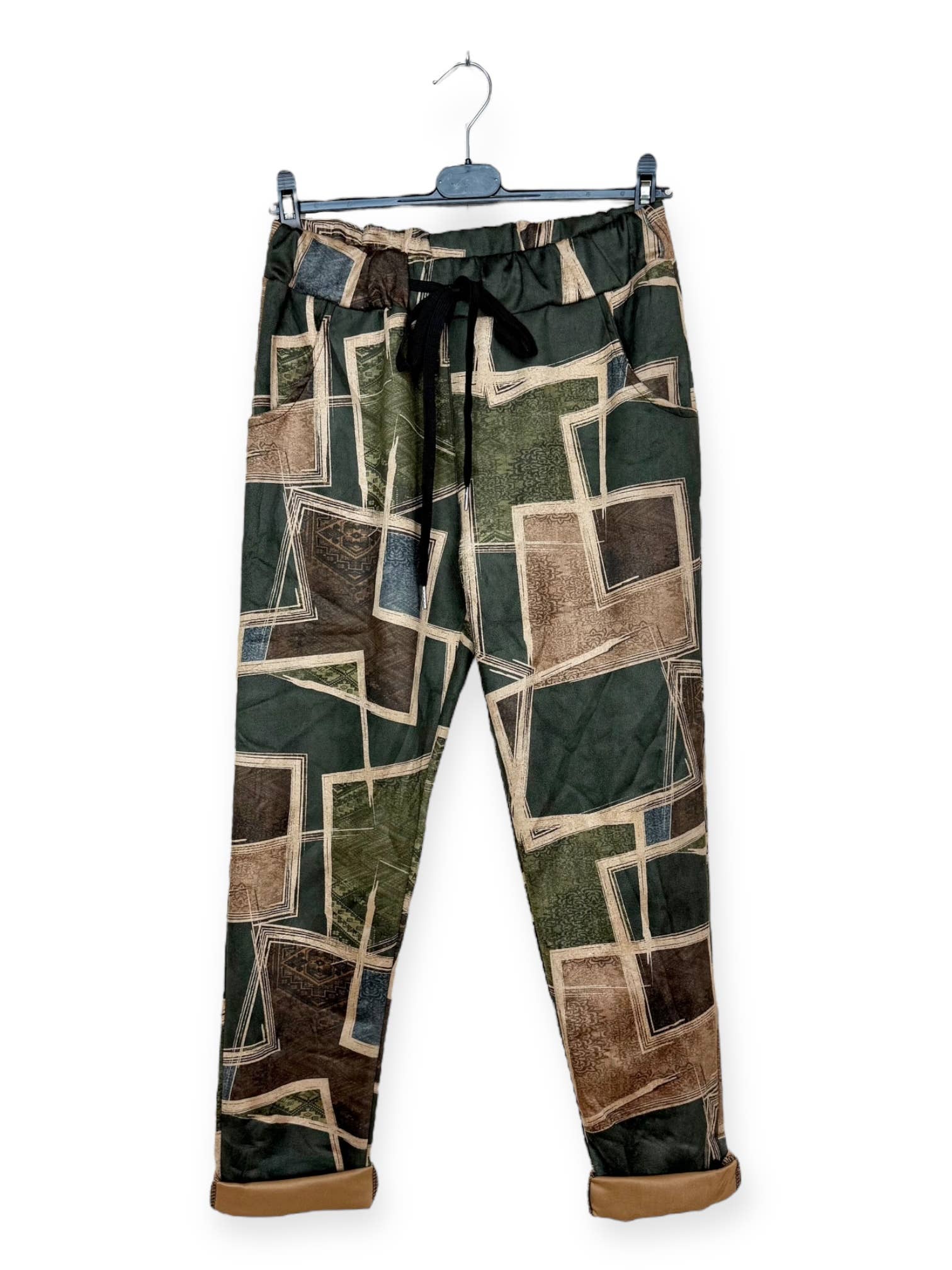 Lucky Nana - Vente Pantalon – femme - AH 3107 - Panta-jogg à Motifs38