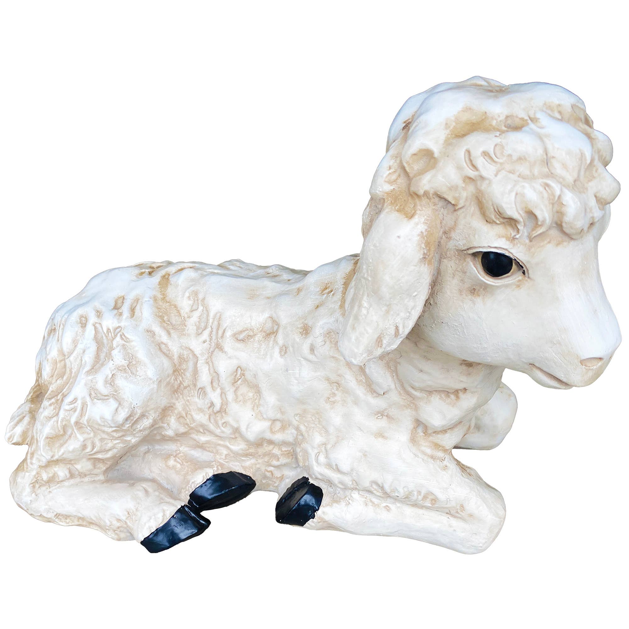 Santa’s Workshop Inc. - Wholesale Nativity Scene Decor - 12 Piece Outdoor Nativity Set with Solid Wood Creche40