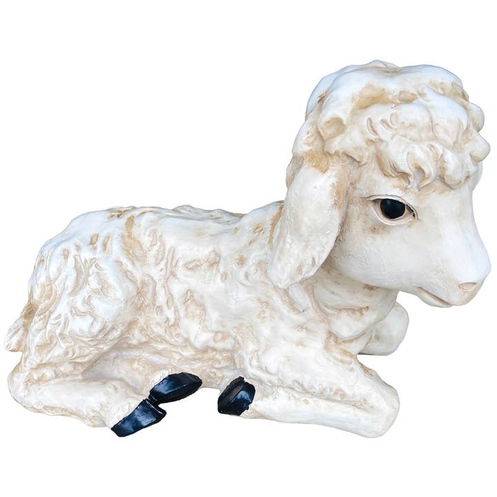 Santa’s Workshop Inc. - Wholesale Nativity Scene Decor - 12 Piece Outdoor Nativity Set with Solid Wood Creche40