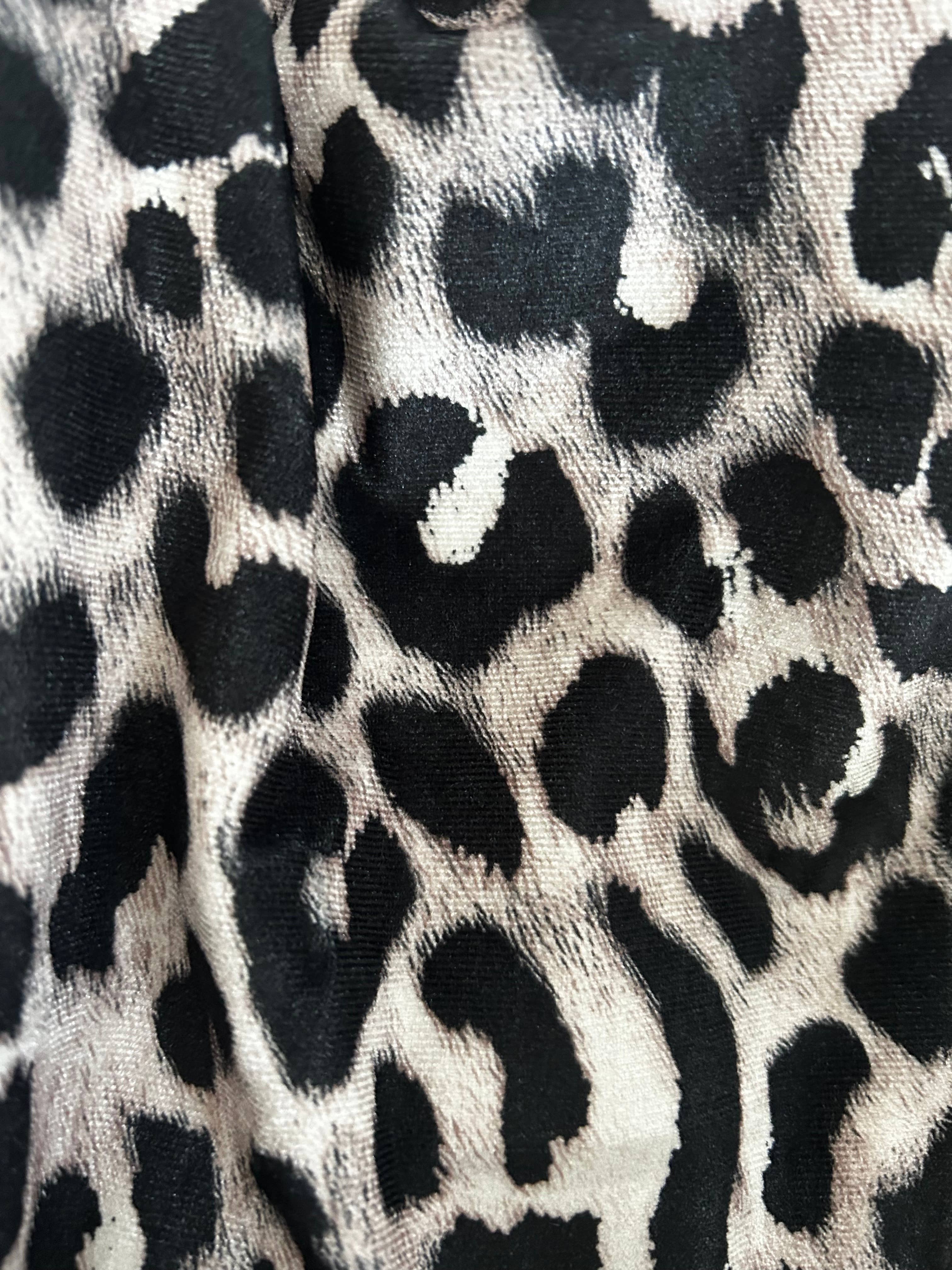 Pretty Attitude Clothing - Wholesale Pants - Women's - Velvet Leopard Bell Bottoms Wide Leg Animal Flare Pants6