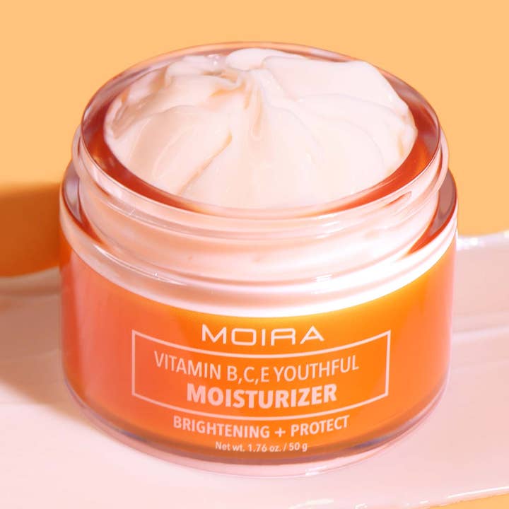 Ansigtscreme med vitamin B, C og E - ungdommelig fugtighedscreme for engroshandel hos Moira Cosmetics