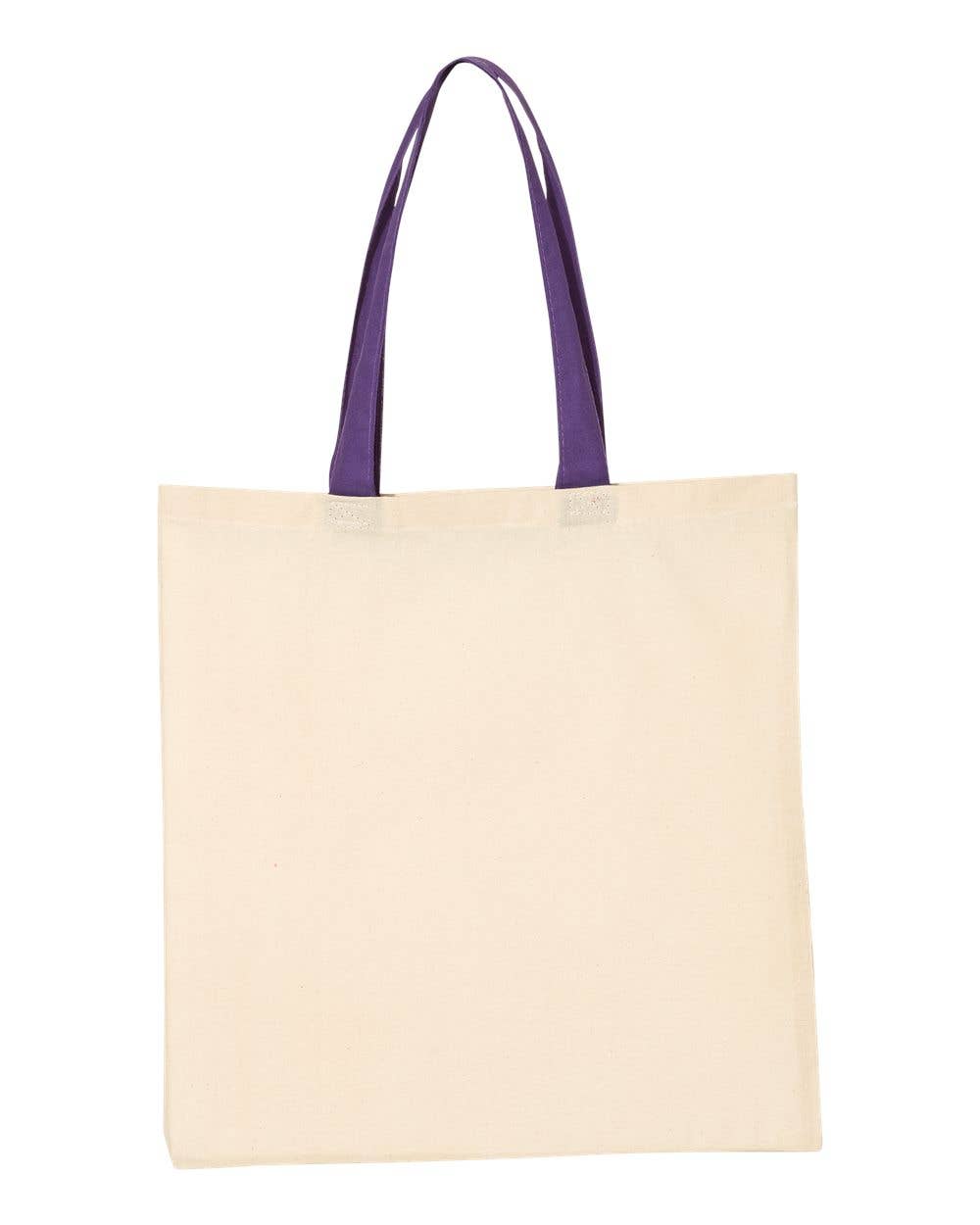 Lucky Avocado - Wholesale Tote Bag - Unisex - Economical Tote with Contrast-Color Handles2