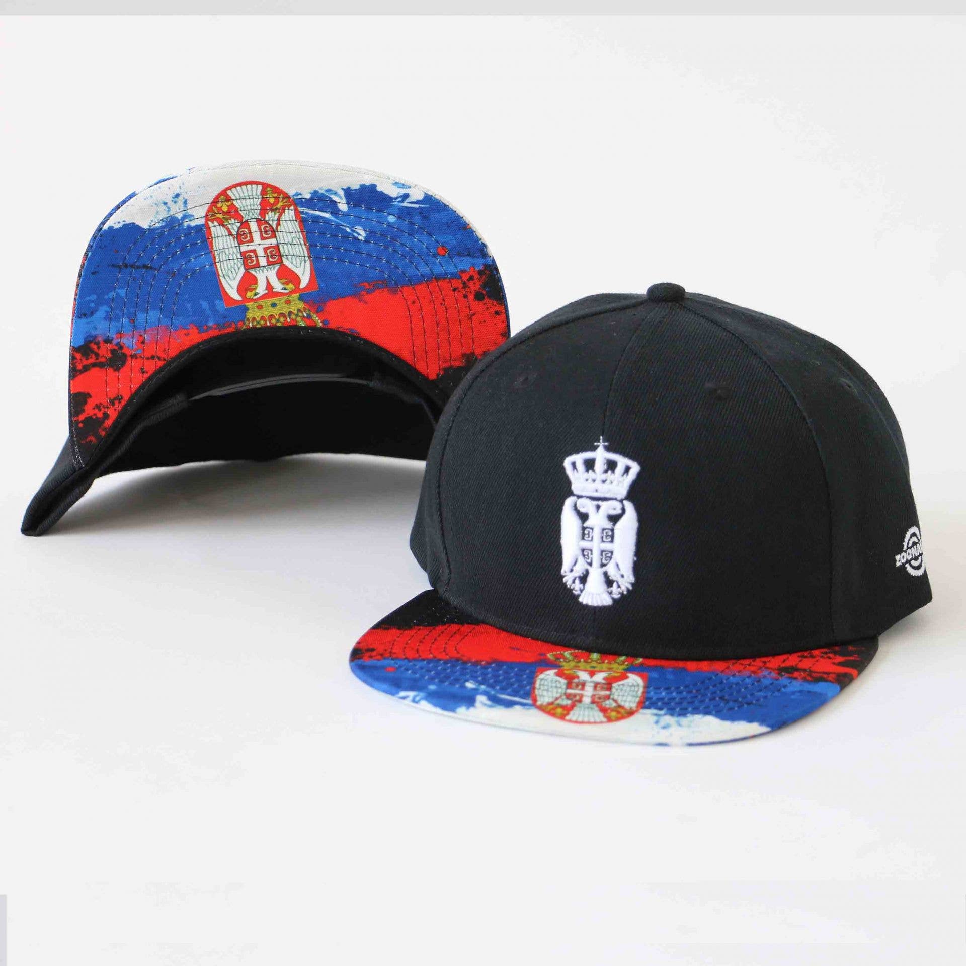 ZOONAMO - Wholesale Flat Brim Cap - Men's - Serbia snapback classic1
