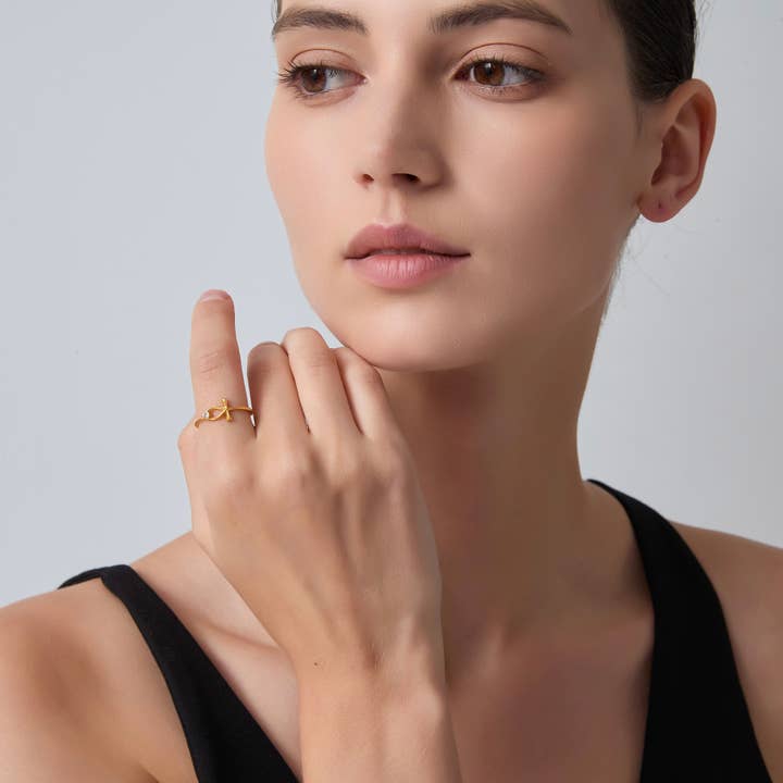 Perimade & Co. LLC - Wholesale Band/Stacked Ring - Ankh Key Of Life Egyptian Cross Ring in 925 Sterling Silver1