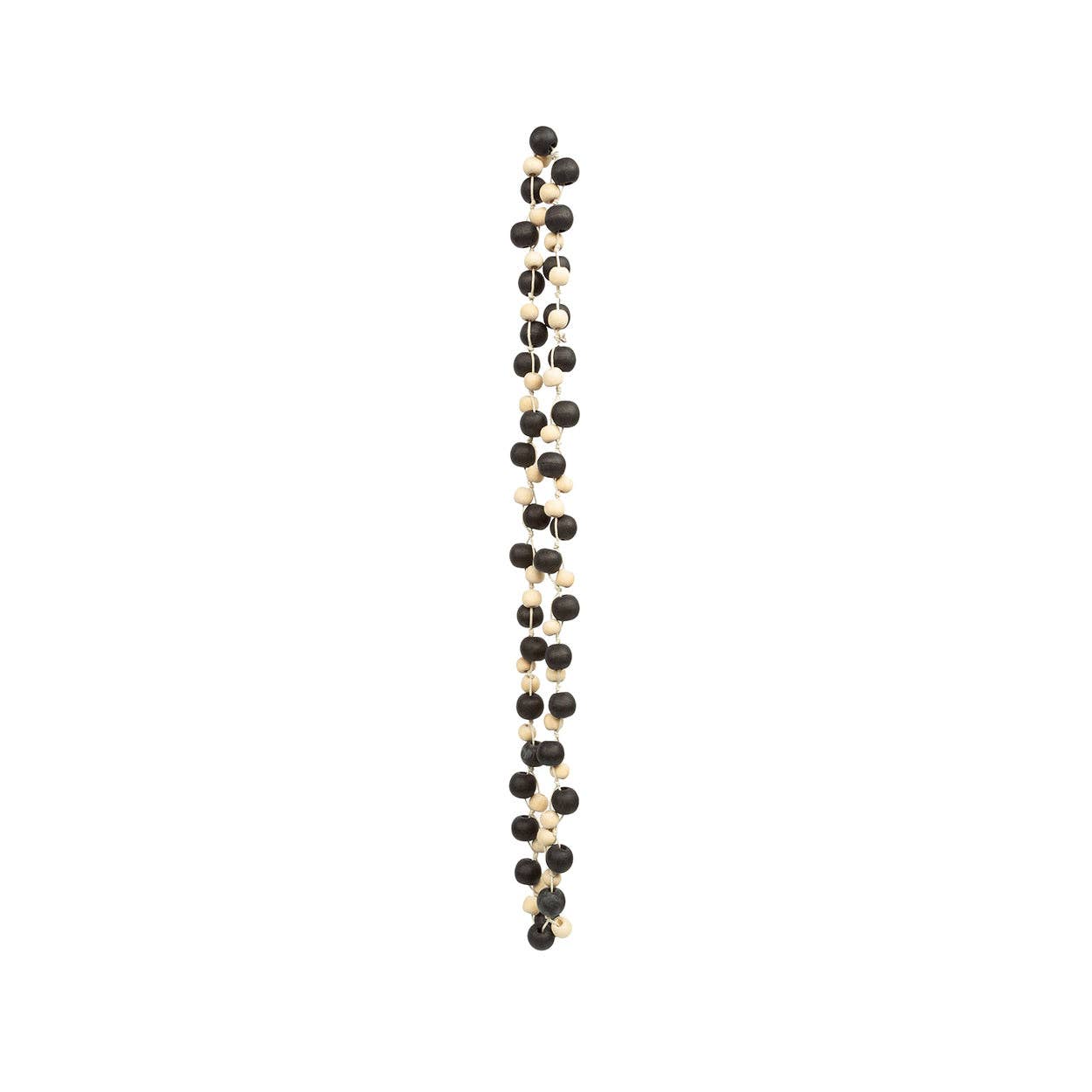 Bazar Bizar Living - Wholesale Beaded/Pearl Necklace - The Canggu Necklace - Natural Black0