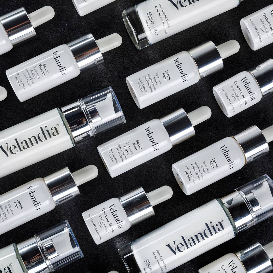 Velandia - Wholesale Facial Care Set/Kit - Women's Cosmetic Set - Serum, Eye Contour and Face Cream4