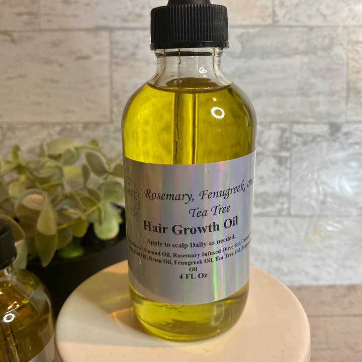 Shunte Bath and Body – wholesale Hair oil – Hair Growth Oil with Tea Tree, Fenugreek, and Rosemary Infus
