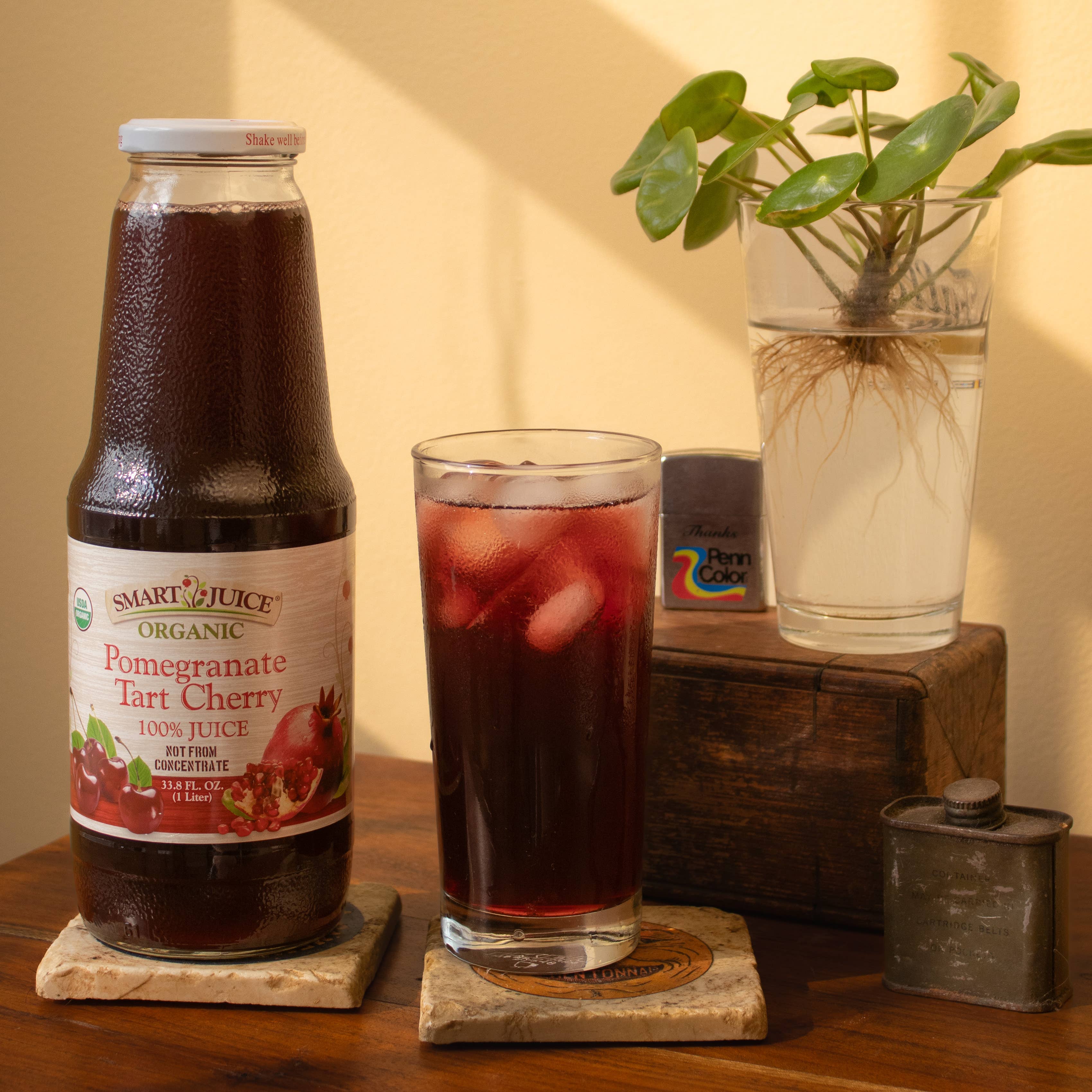 Smart Juice - Wholesale Fruit Juice - Organic Pomegranate-Tart Cherry Juice Blend1