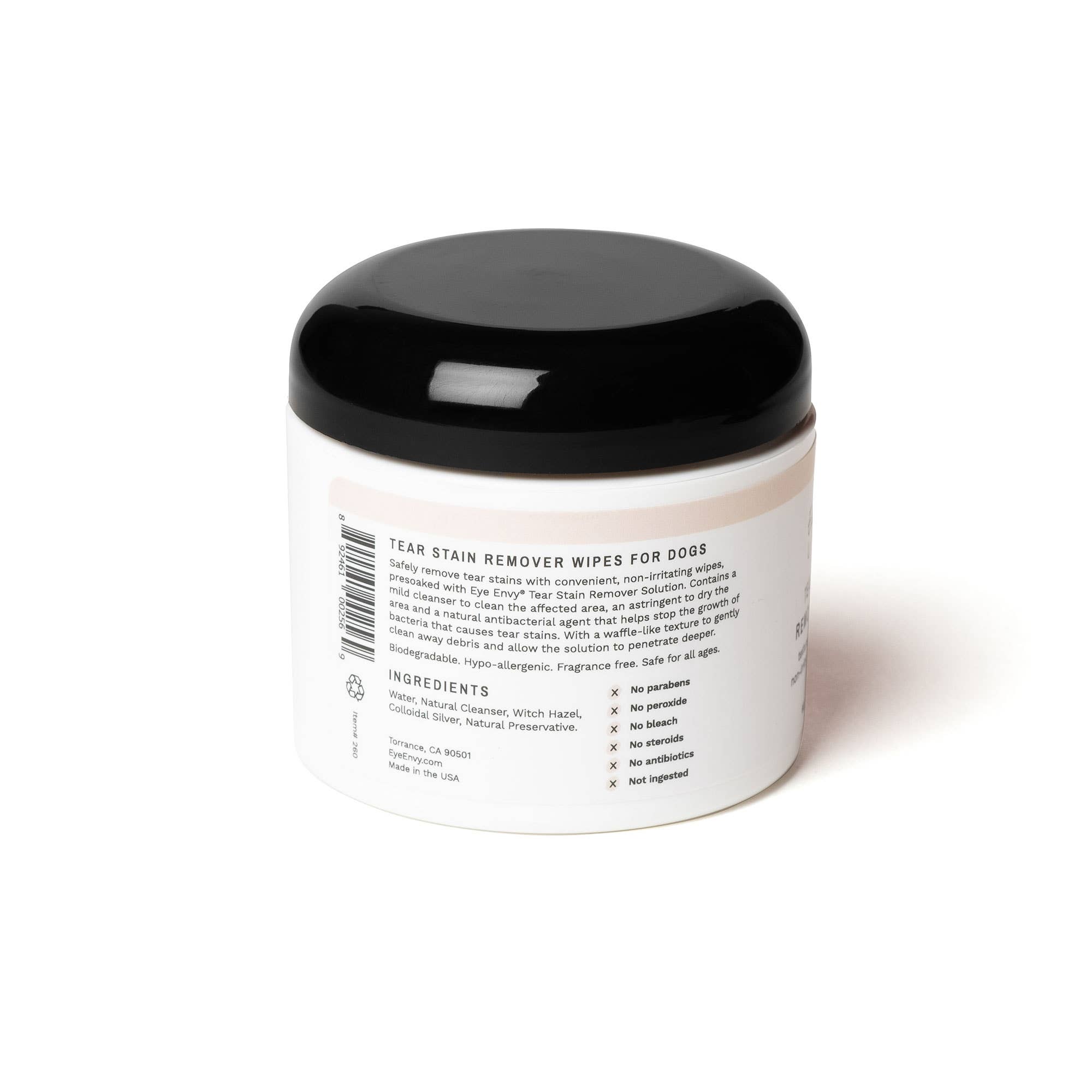 Eye Envy - Vente Produit de nettoyage - Lingettes nettoyantes pour taches de larmes chez les chiens2