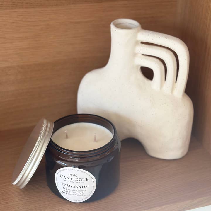 L'ANTIDOTE - Wholesale Jar/Filled Candle - PALO SANTO candle3