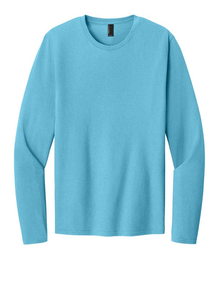 Ink Tees Custom T-Shirt Personalized Print, Premium Quality, Fast Turnaround, Multiple Colors Port & Co‚Ñ¢ Easy Cotton Long Sleeve Tee PC43LS for wholesale by Ink Tees Custom Tshirts