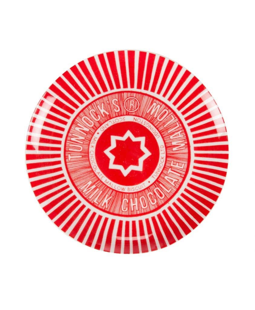 Gillian Kyle – Prato por atacado – Prato de Biscoito com Embalagem de Bolo de Chá Tunnock2