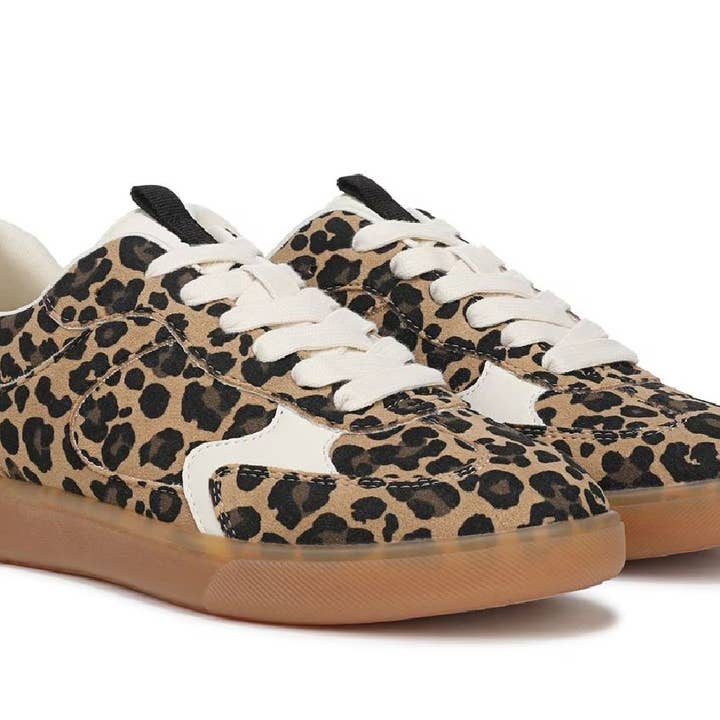 Luipaard Blowfish Malibu Dames Luipaard Bruine Vetersneakers - Tastic voor groothandel op Faire2