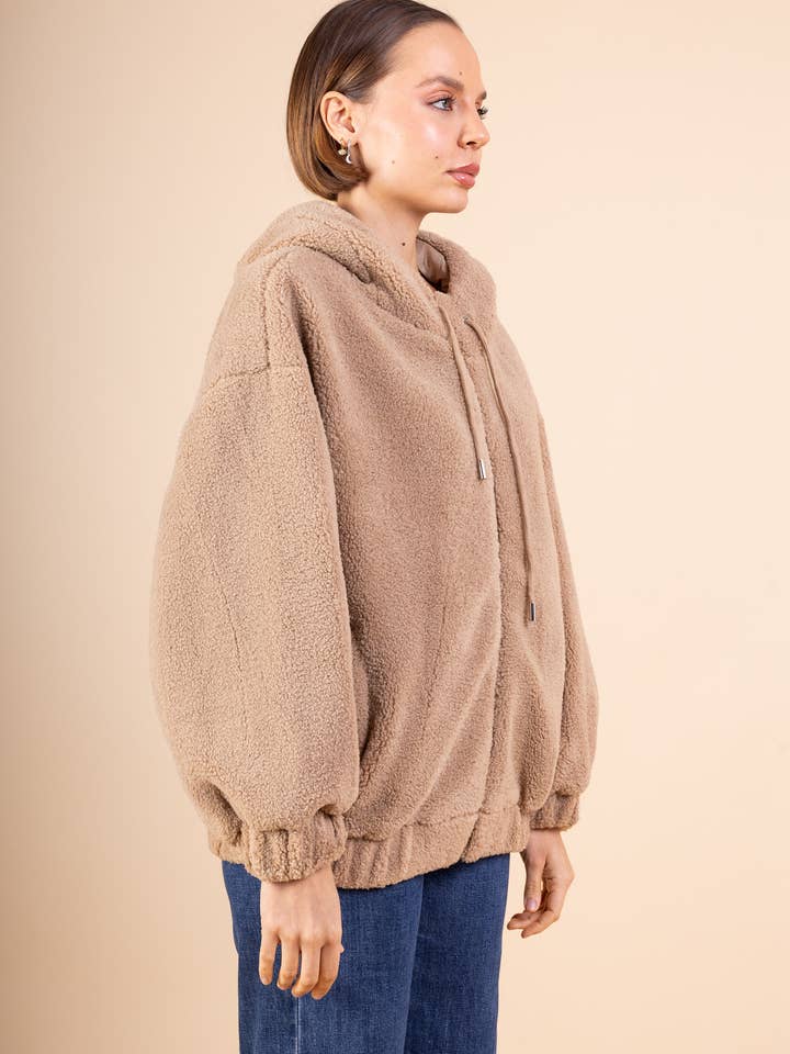 Pépouz' Paris - Wholesale Jacket - Women's - PV2549 zipped fleece hoodie6