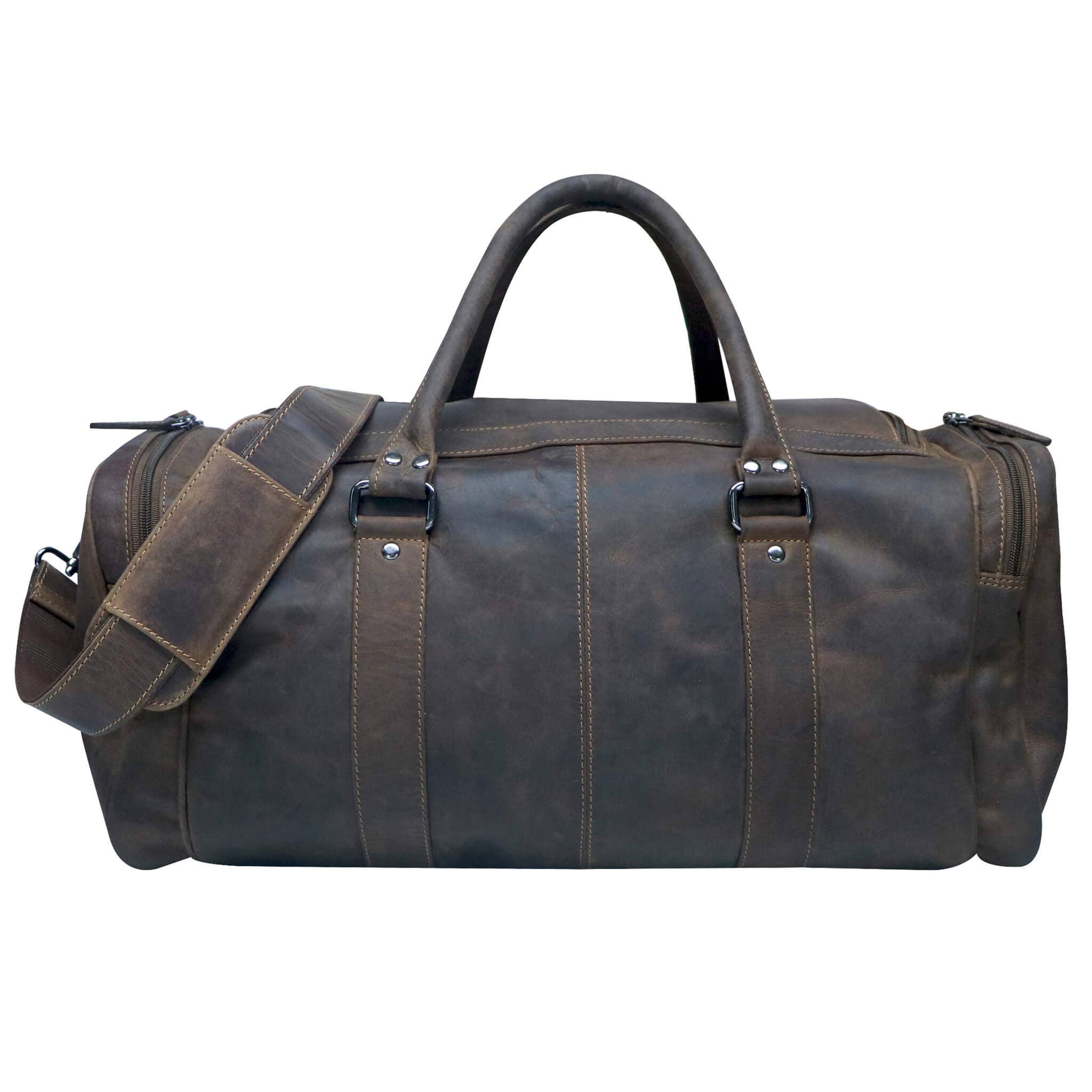 Greenwood - Wholesale Duffel- en weekendtas - Uniseks - Greenwood Finn leren sporttas en kleine reistas voor mannen en vrouwen26