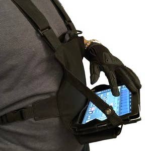 Gig Gear LLC – wholesale Phone/tablet stand – Two Hand Touch iPad & Tablet Harness for Standard iPad size