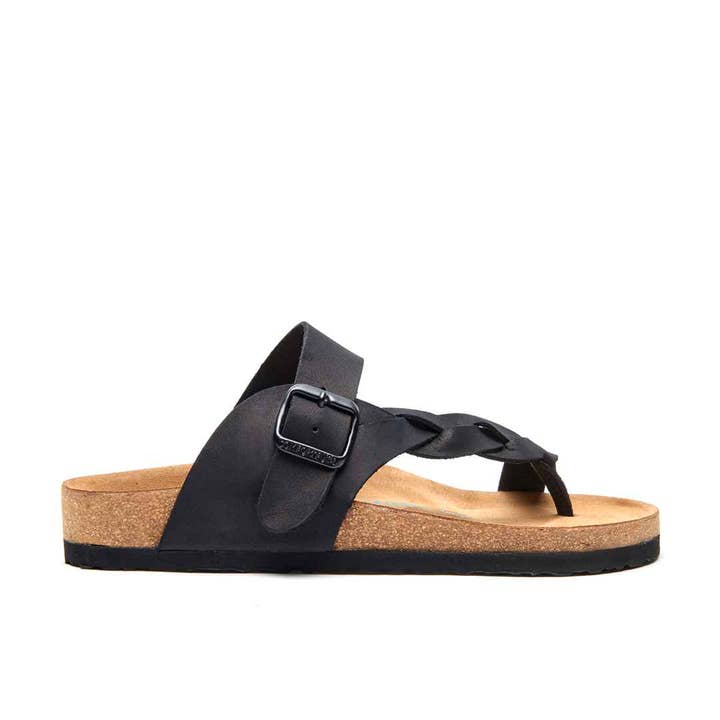 Comfortfusse - Wholesale Sandals – Women's - Gisel - Genuine Leather Orthopedic Thong Sandals2