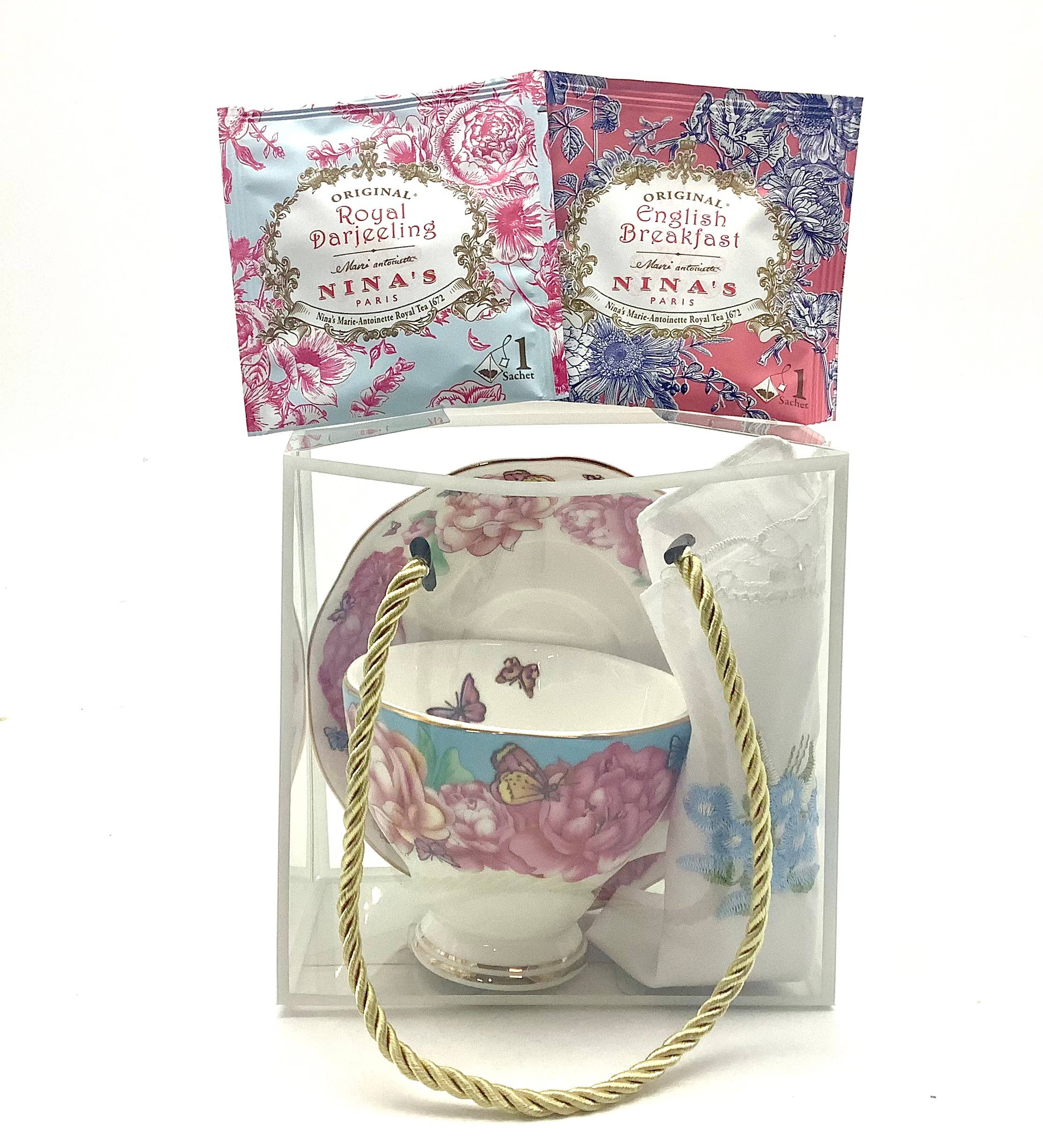 All Little Cute Things - Wholesale Gift Bag - Tea Party Pretty Gift Box Bag with Handle for Weddings1