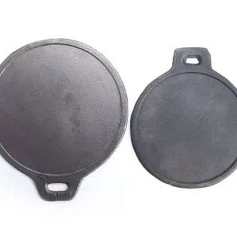SAMA Homes - Wholesale Cast Iron Skillet - Cast Iron Dosa Tawa - Pan - Dosa Kallu1