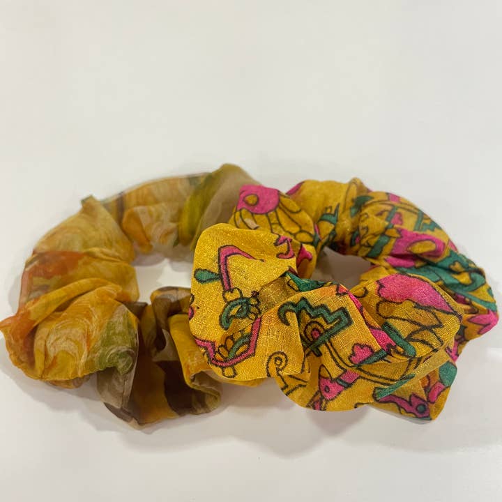 House of Kraft Jewelry & Accessories - Wholesale Scrunchie - Women’s - Scrunchie Set | Headbands | 2 Set Scrunchies | Handmade35