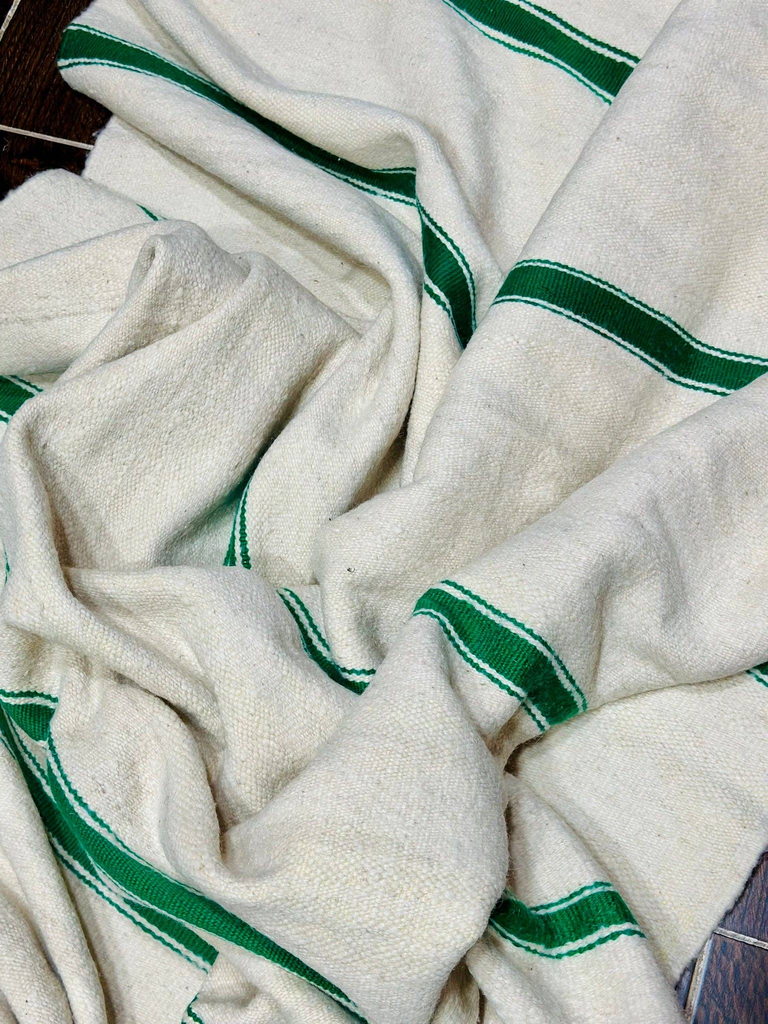 SOUK in the CITY - Wholesale Throw/Decorative Pillow - ATLAS GREEN Striped Cushion Collection4