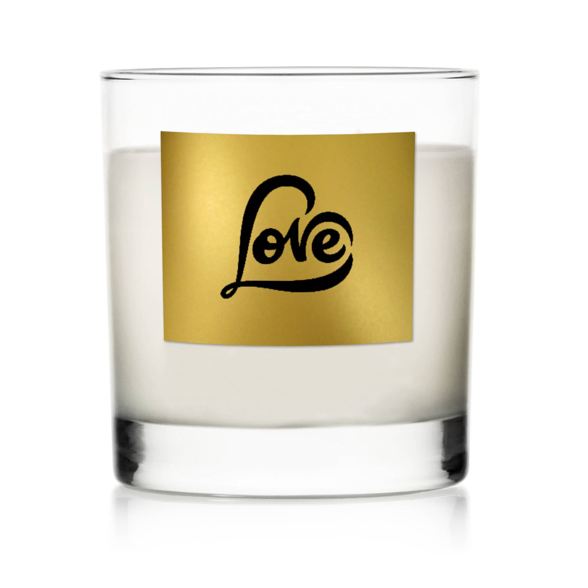 Daniella’s Candles - Vente Bougie en bocal - Bougies personnalisées avec étiquette, pots en verre transparent de 11 oz, lot de 124