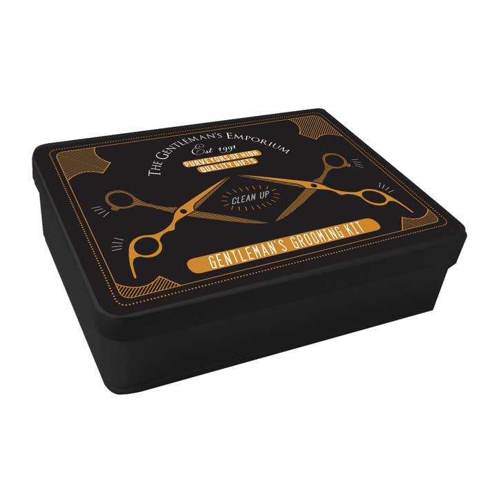 Robert Frederick Ltd - Wholesale Shaving Set/Kit - Men's - Grooming Kit - Gentleman's Emporium - Stylish Tin