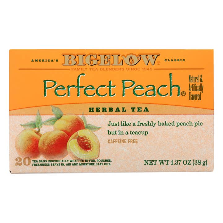 Bigelow Tea Tea - Peach - Case Of 6 - 20 Bag for wholesale by Ware Spark