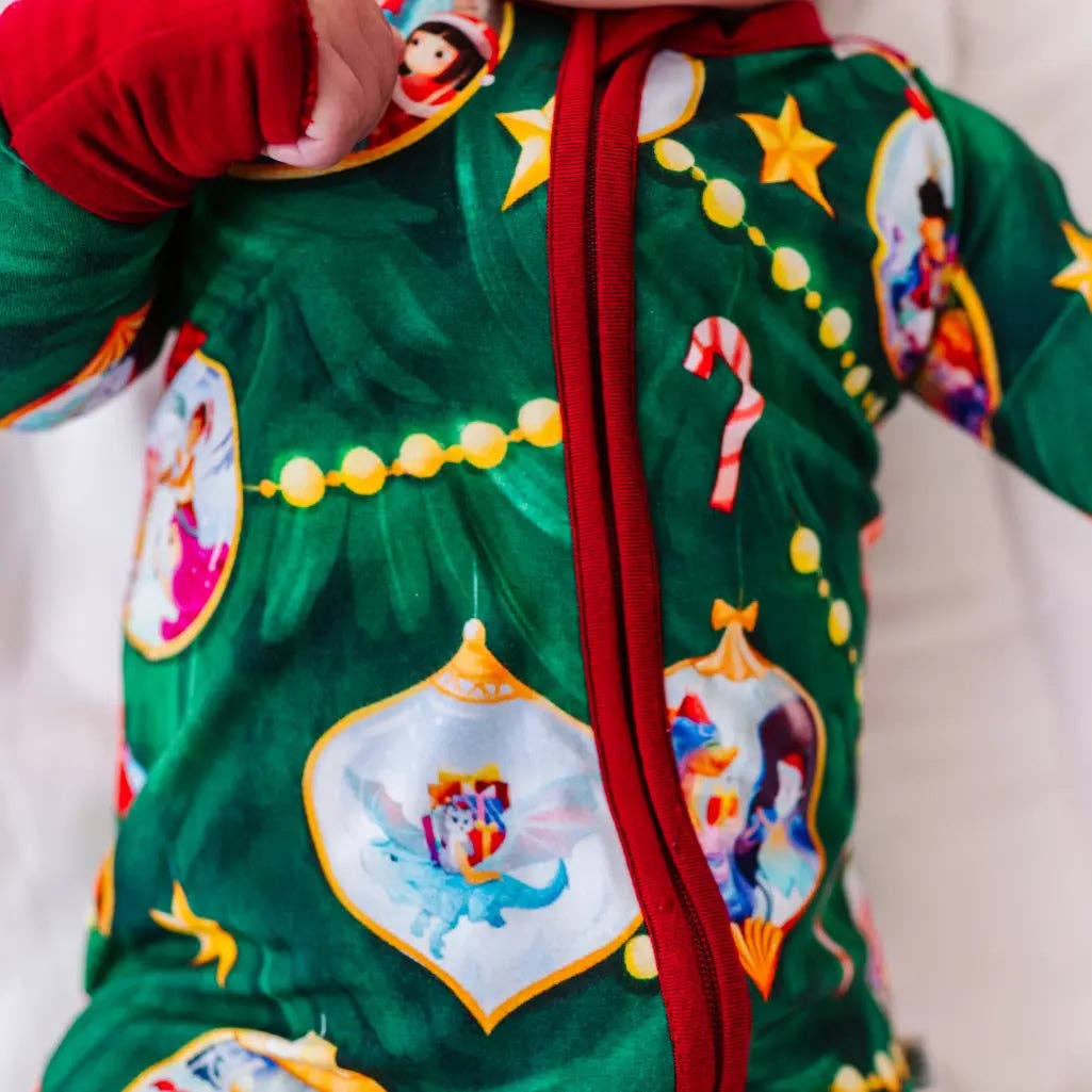 Dreambly Me - Wholesale Sleepsuit - Baby - Christmas Ornaments Convertible Baby Pajama1