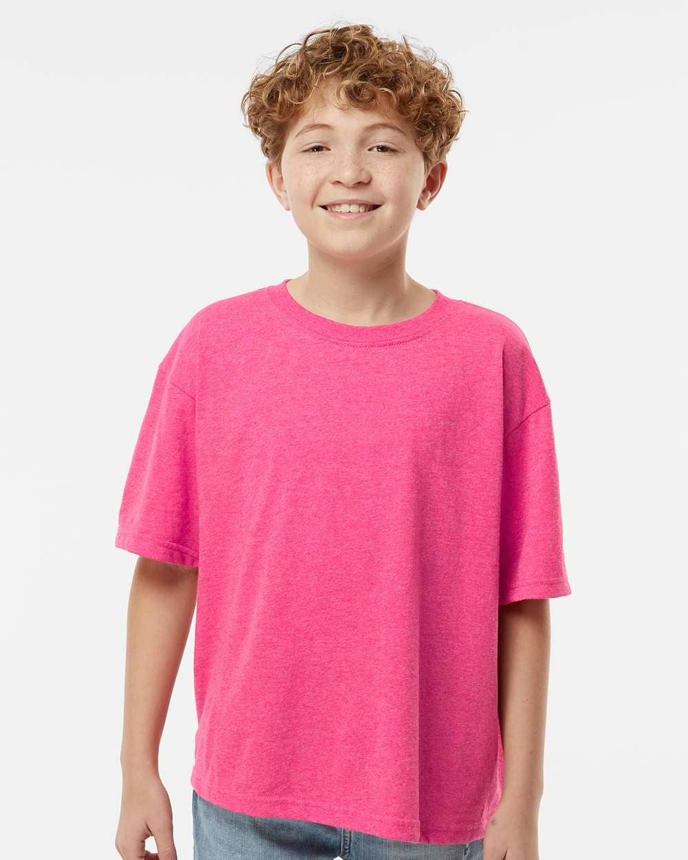 MYES BULK APPAREL - Wholesale T-Shirt - Kids - Kids Gold Soft Touch Tee – Lightweight & Durable Fit36