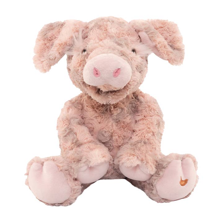 Pig Medium Plush for wholesale by Wrendale Designs