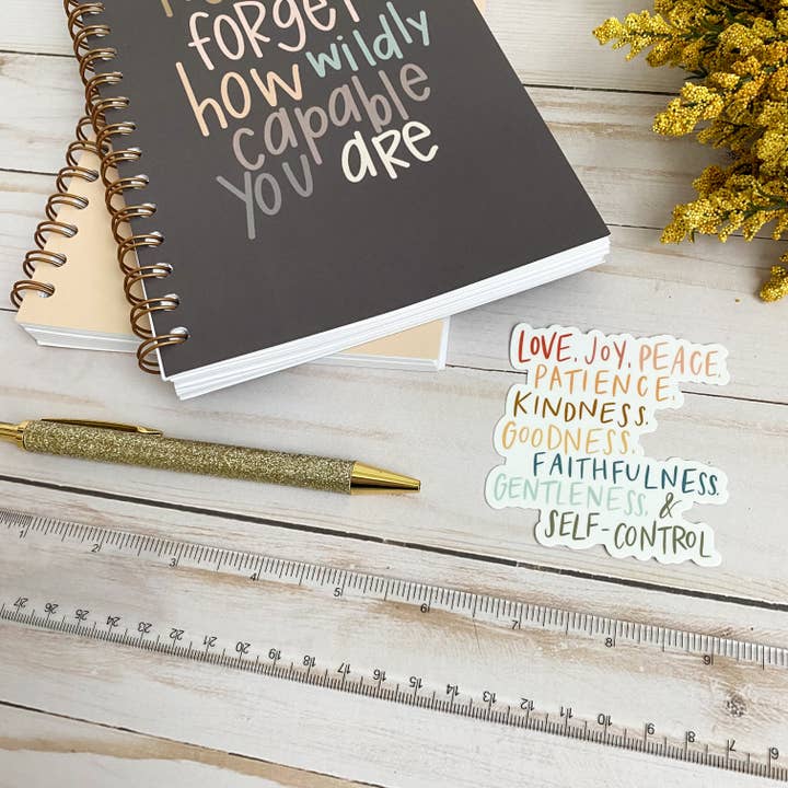 swaygirls - Wholesale Sticker - Fruit Of The Spirit Sticker | Christian quotes | Religious3