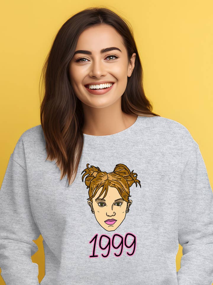 BRITNEY SPEARS PORSLINGRÅ TRÖJA FÖR KVINNOR för wholesale av Wooop