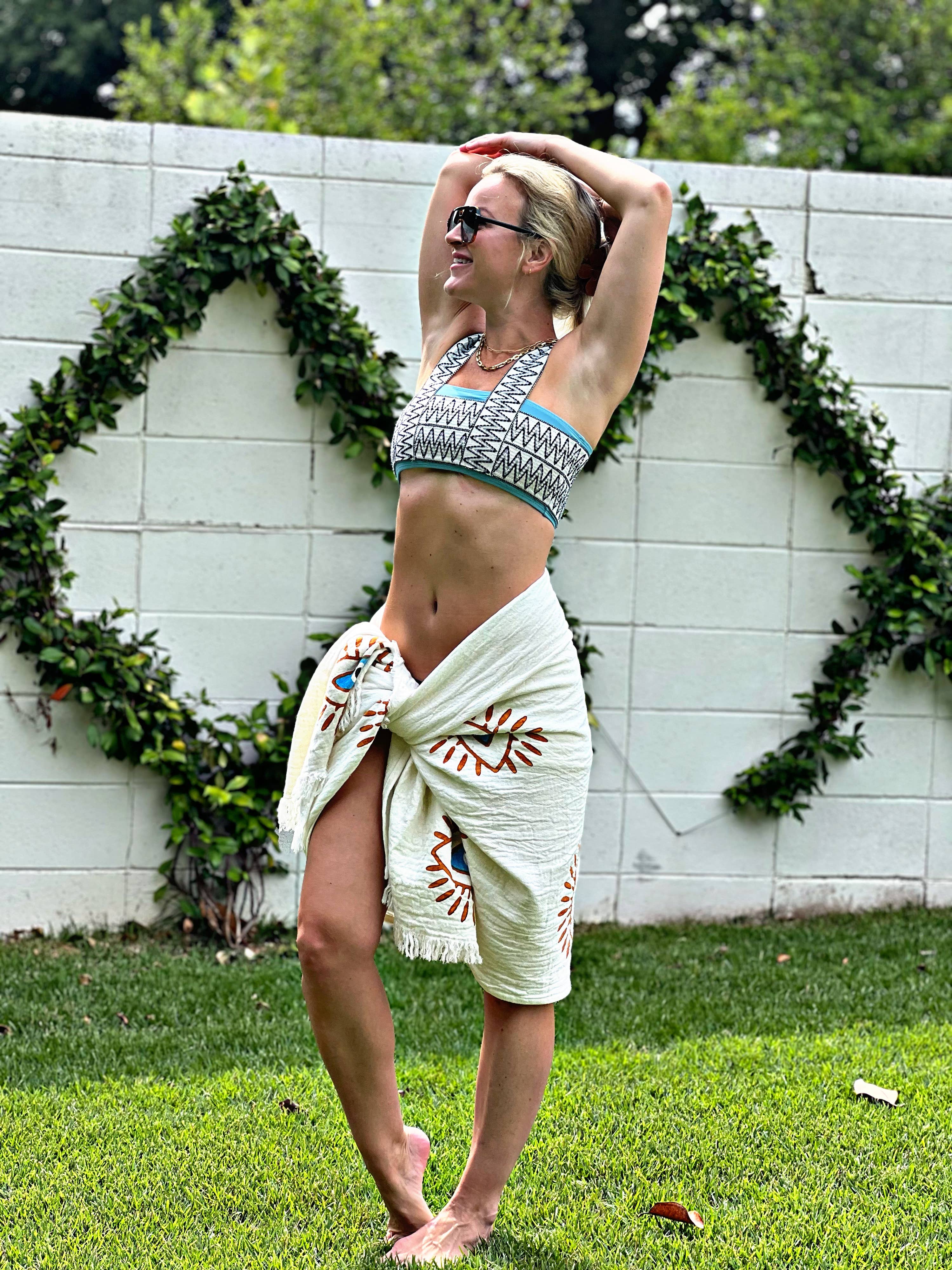 Karli Buxton - Wholesale Beach Towel - Turkish Sarong Towel8