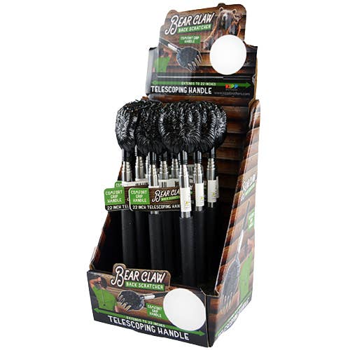 Kipp Brothers - Wholesale Retailer Display - Kids & Baby - ITEM NUMBER 021765 BEAR CLAW BACK SCRATCHER 12 PIECES PER DISPLAY