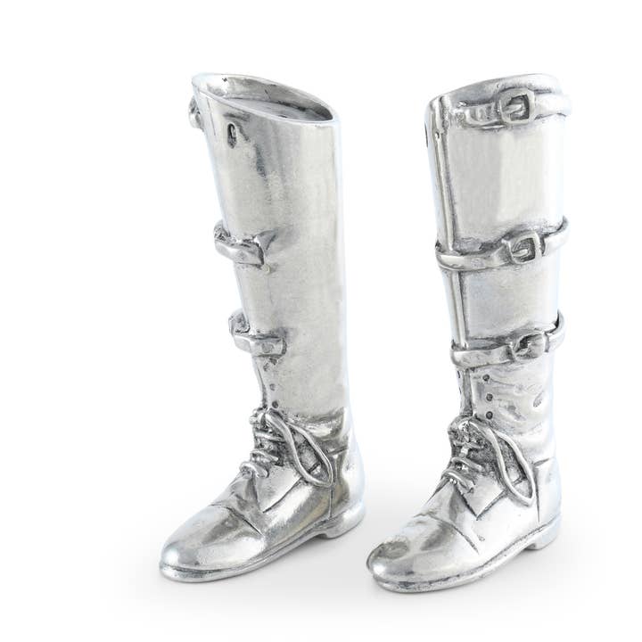 Riding Boot Salt & Pepper Set for wholesale by Vagabond House