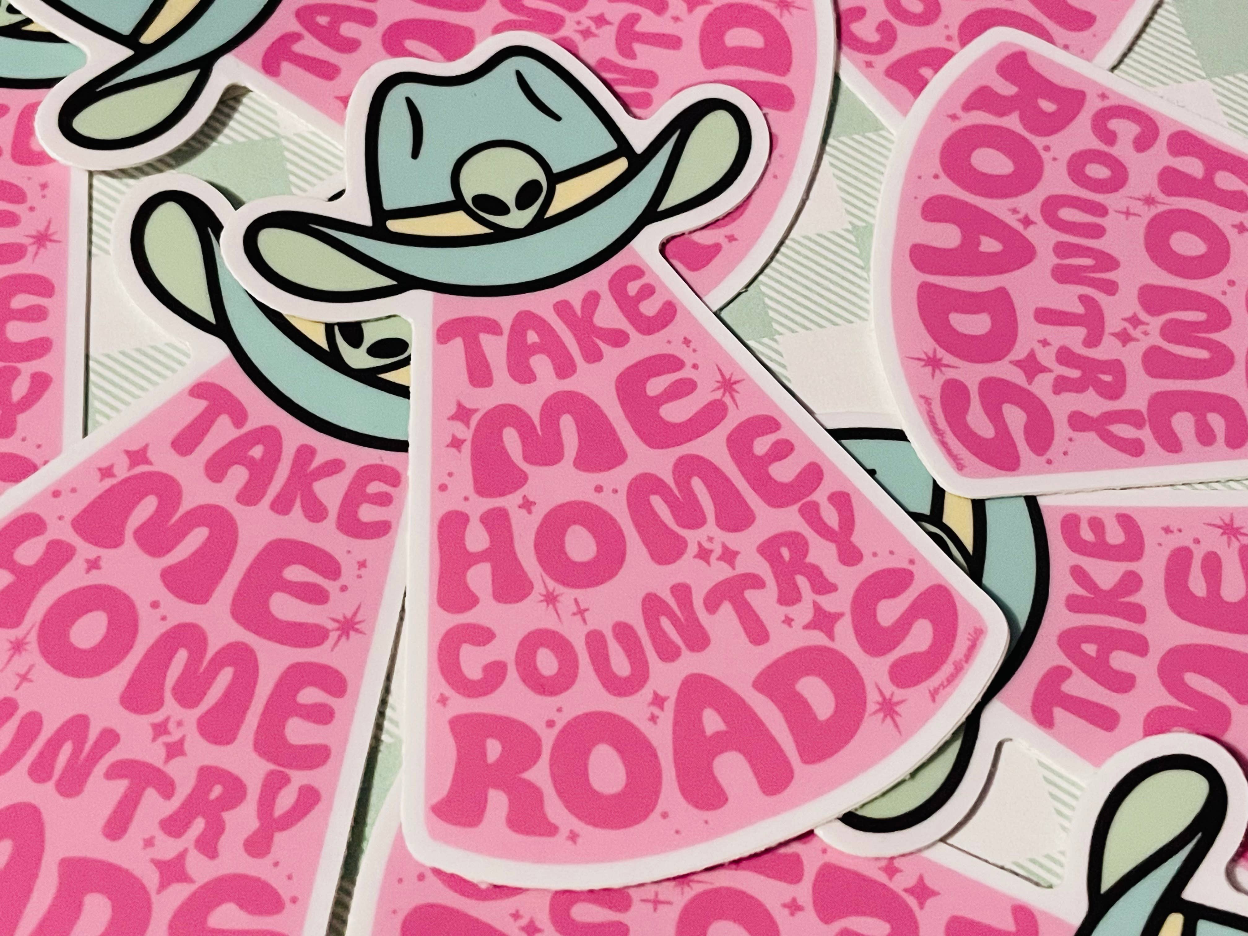 Fox and Brambles - Wholesale Sticker - Cowboy Alien Sticker1