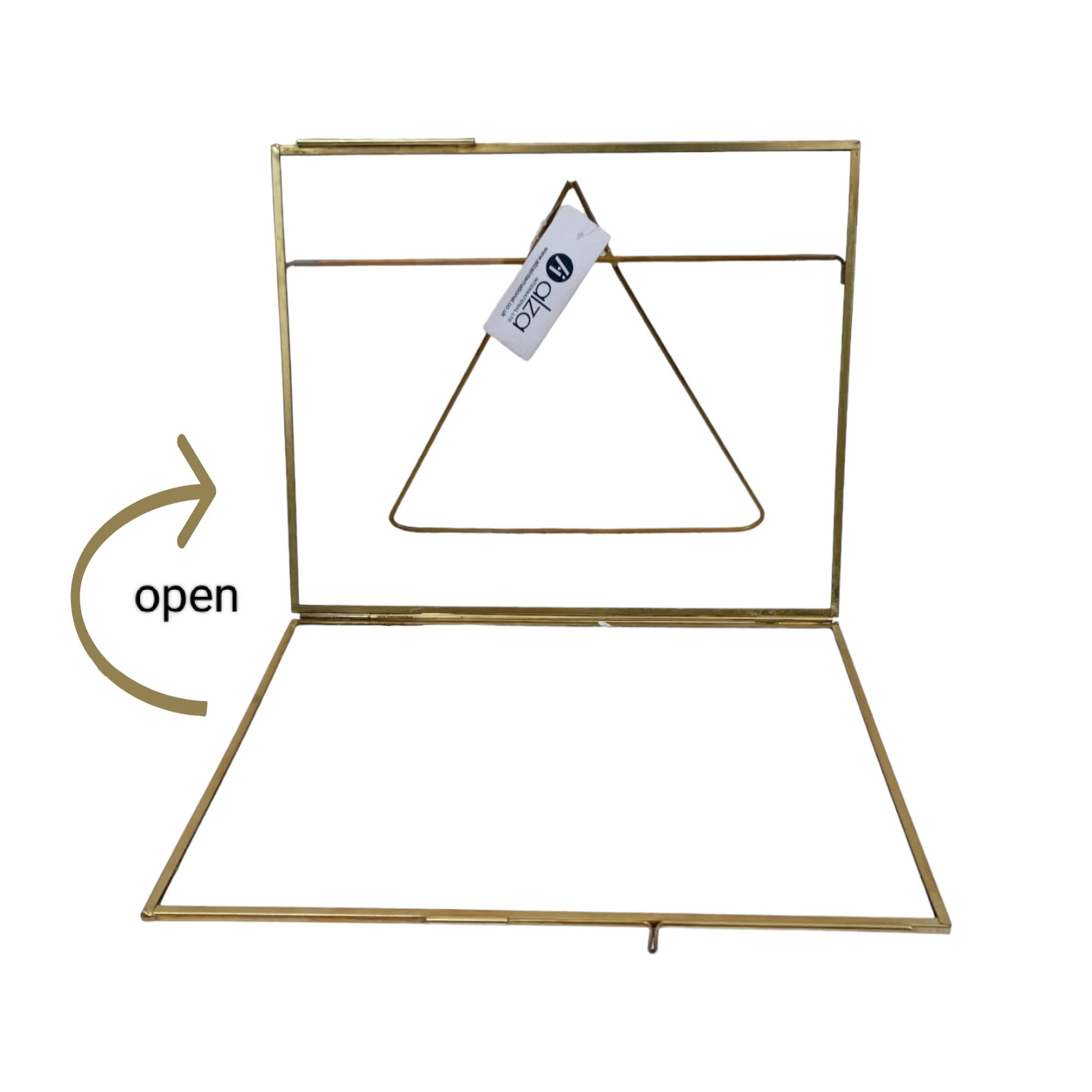 Alza - Wholesale Picture Frame - Hande made Brass antique stand Photo frame Landscape8