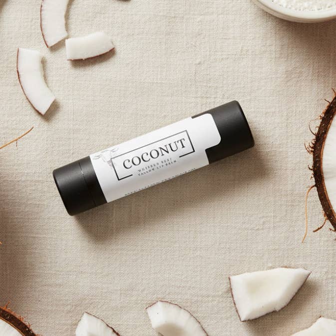 Tallowe – Engroshandel Læbepomade – 100% Græsfodret Oksetalg Vanilje Kokos Læbepomade