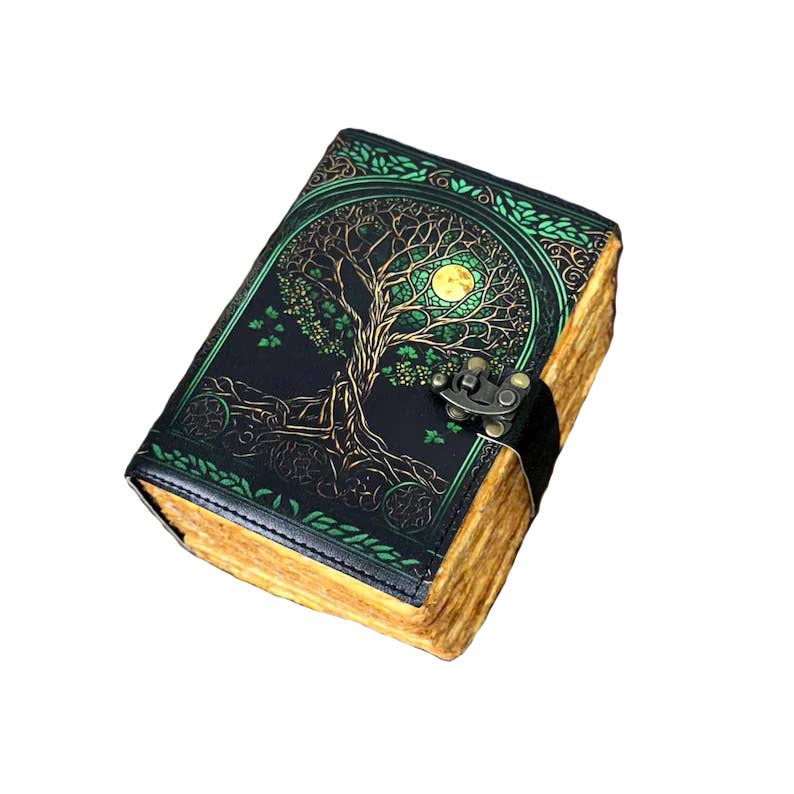 Billion Brothers - Wholesale Journal Cover - Tree of Life Leather Journal Travel Celtic Book Grimoire2