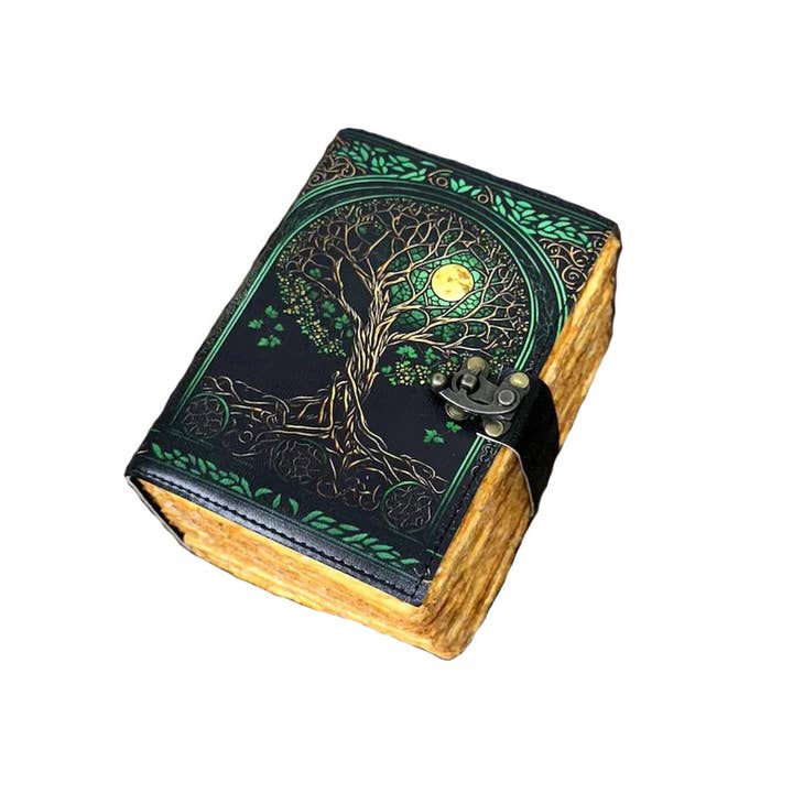 Billion Brothers - Wholesale Journal Cover - Tree of Life Leather Journal Travel Celtic Book Grimoire2