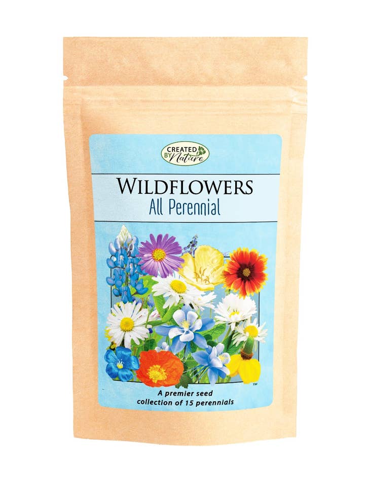 All Perennial Wildflower Seed Mix for wholesale by Created By Nature