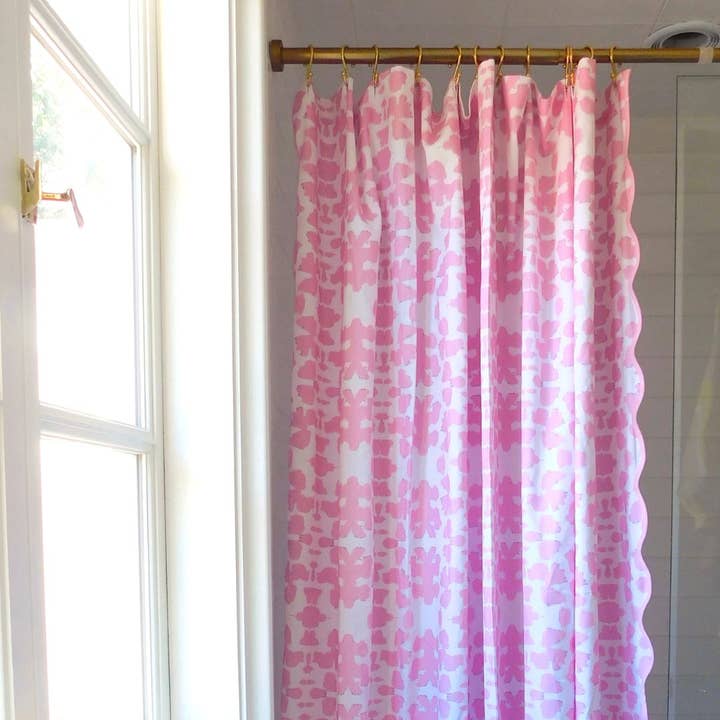 Laura Park Designs – wholesale Shower curtain – Chintz Pink Shower Curtain