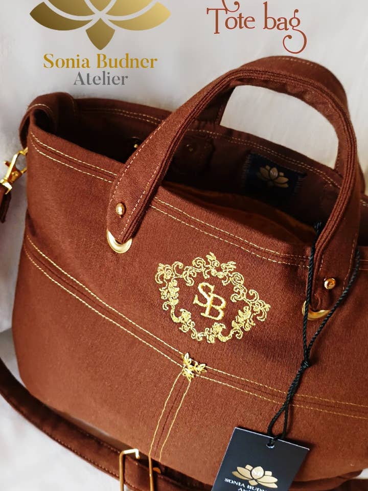 Tote Bag - Cornwall Line for wholesale by Sonia Budner Atelier