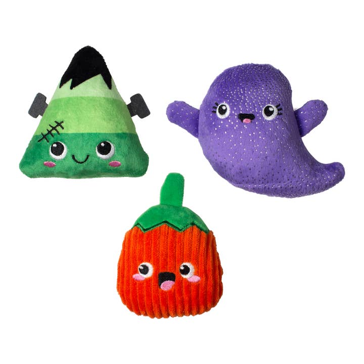 JOUET POUR CHIEN SPOOKY SQUAD, 3 PIÈCES, SML pour la vente par Petshop by Fringe Studio