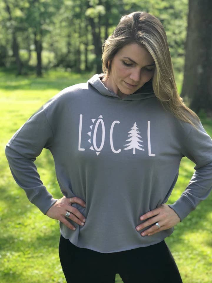 Cozy 'Local' Hoodie for wholesale by Sakran & Shaw
