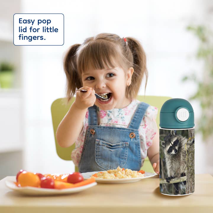 3dRose - Wholesale Water bottle - 3dRose, Raccoon wildlife, Fish Lake, Cascades, Washington - US48 RSC0180 - Roddy Scheer, Kids Water Bottle7