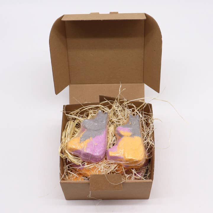 AW Artisan – Großhandel Badebombe/-sprudeltabletten – Badebombe - Nilpferd 85g4